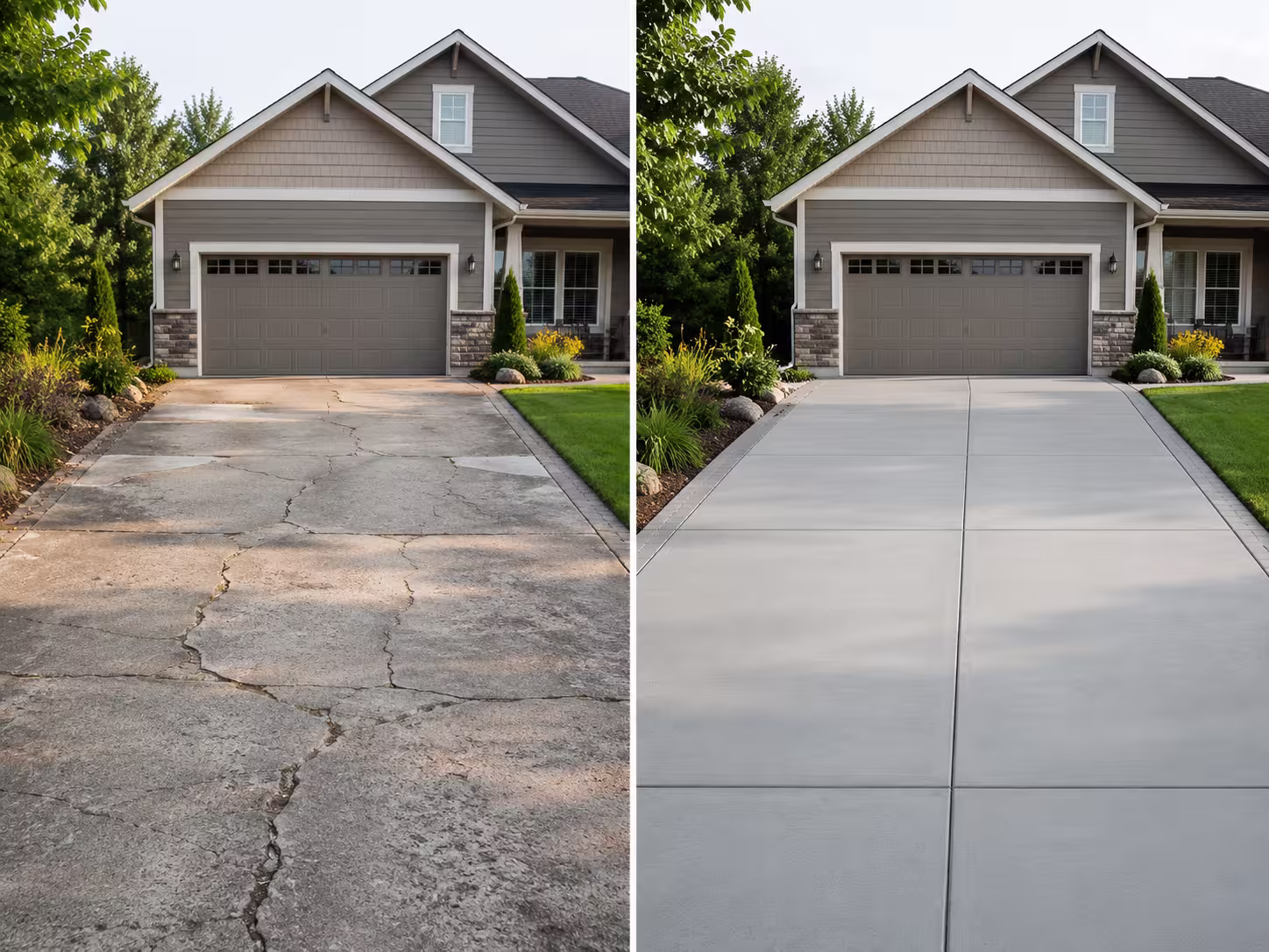 Driveway Concrete Replacement