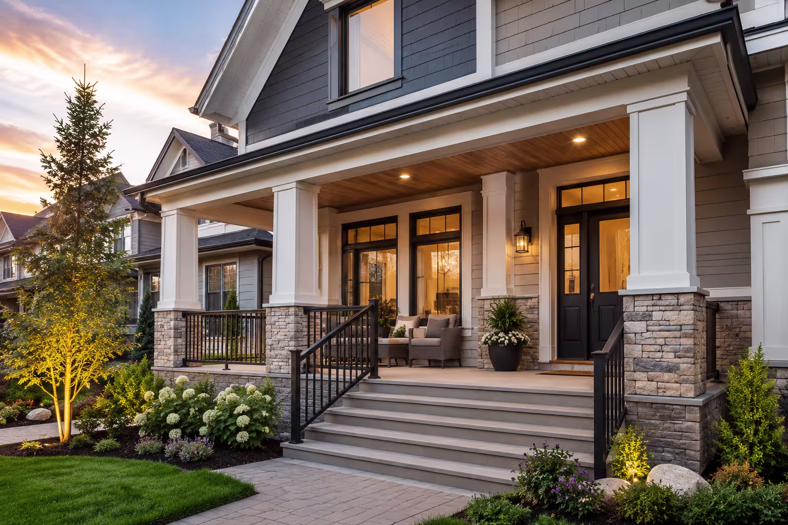 Front Porch Expansion & Enhancement